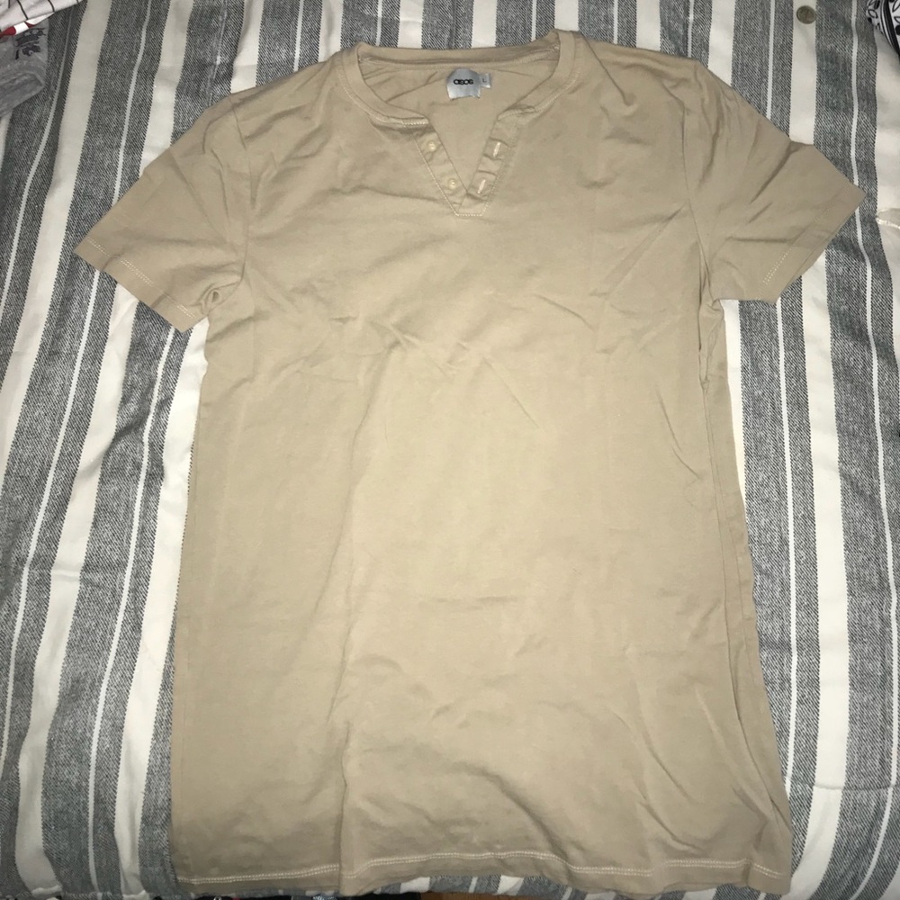 Button short sleeve top